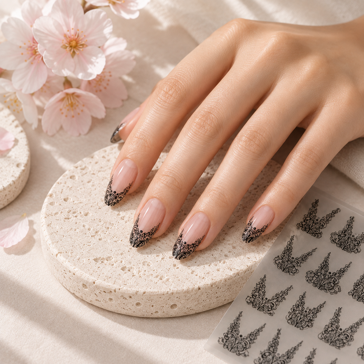 Dentelle — Stickers Nail Art 5D