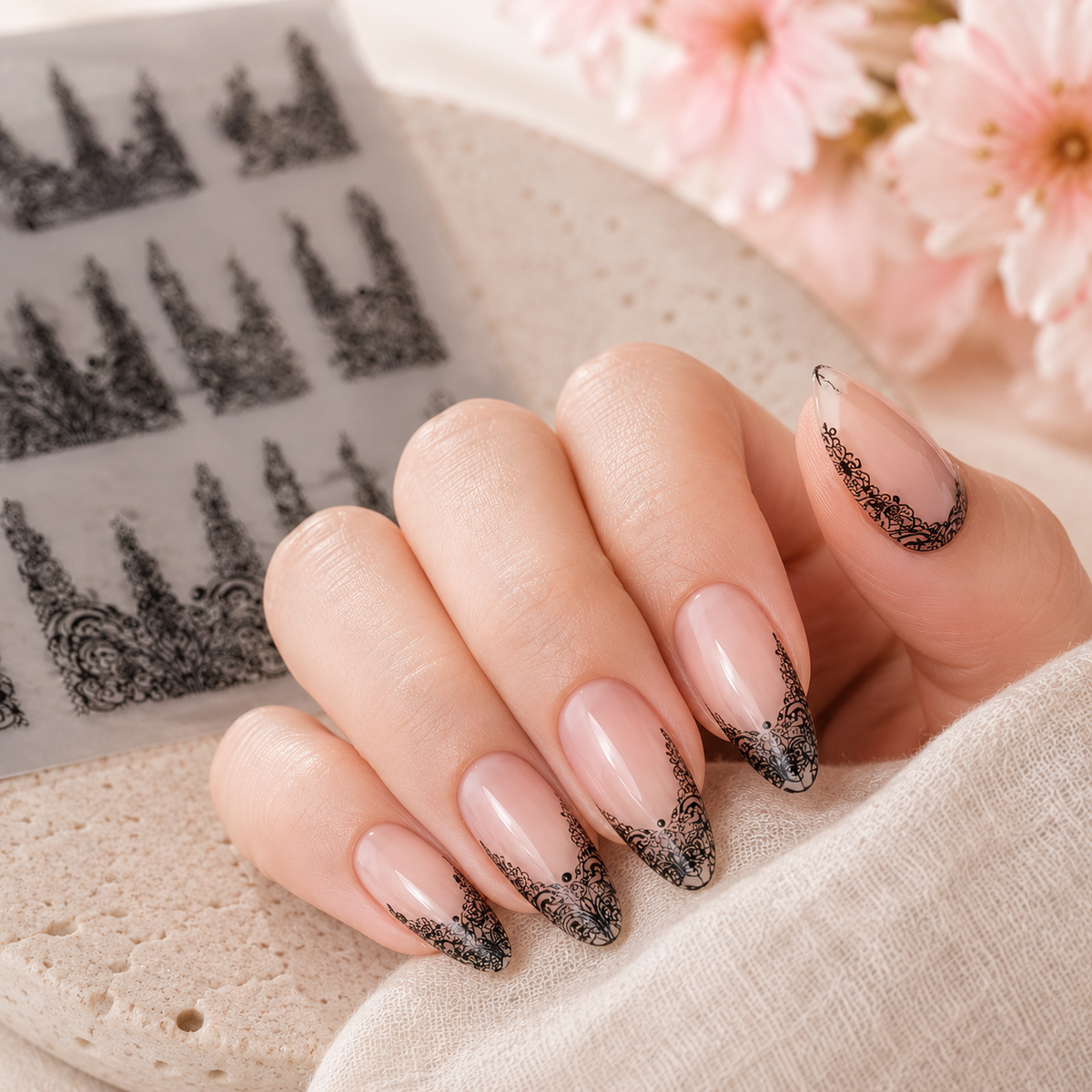 Dentelle — Stickers Nail Art 5D