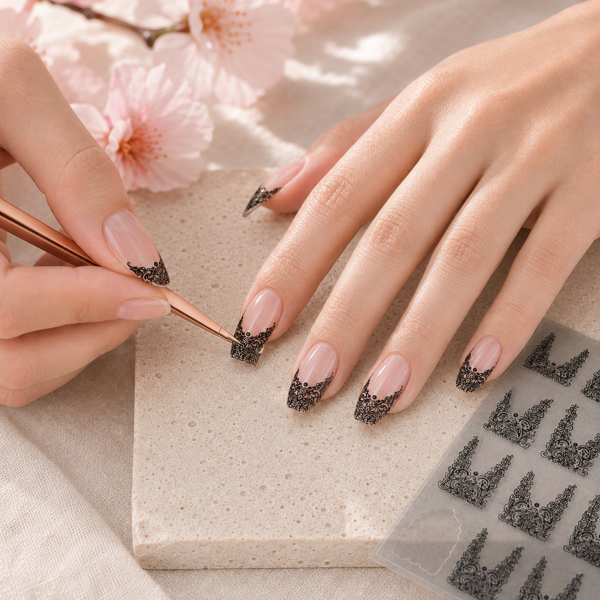 Dentelle — Stickers Nail Art 5D