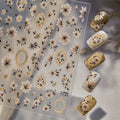 Marguerite — Stickers Nail Art 5D