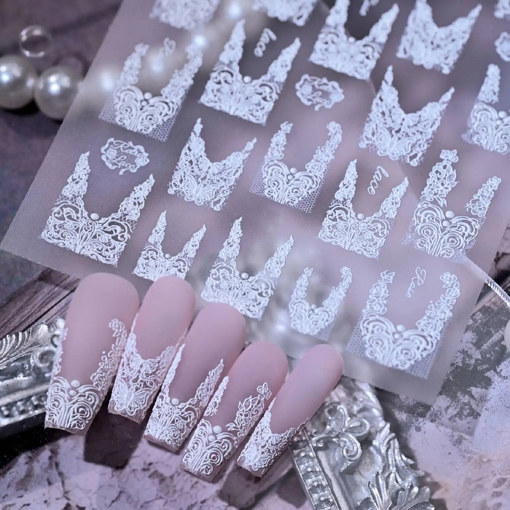 Dentelle — Stickers Nail Art 5D