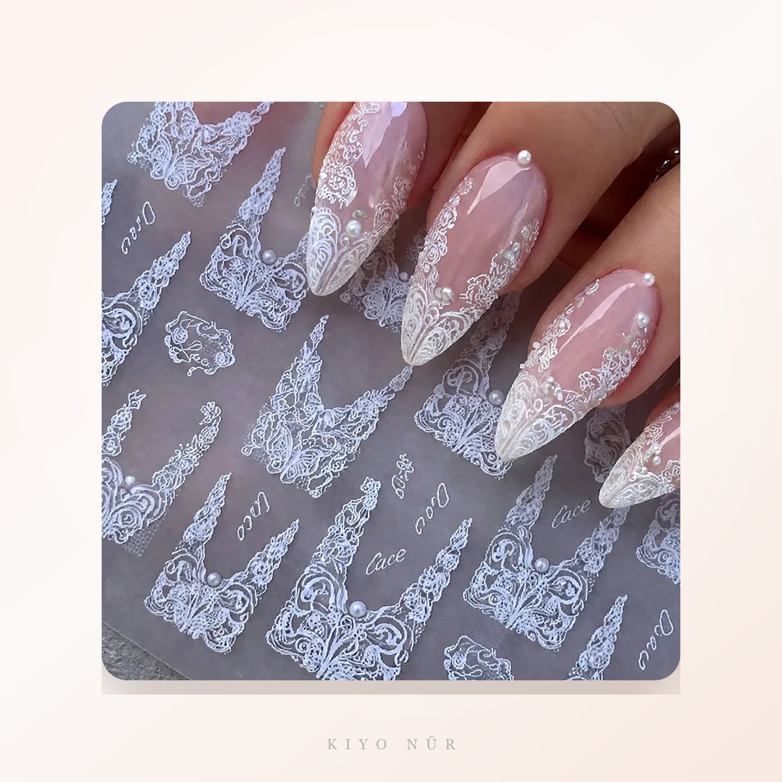 Dentelle — Stickers Nail Art 5D