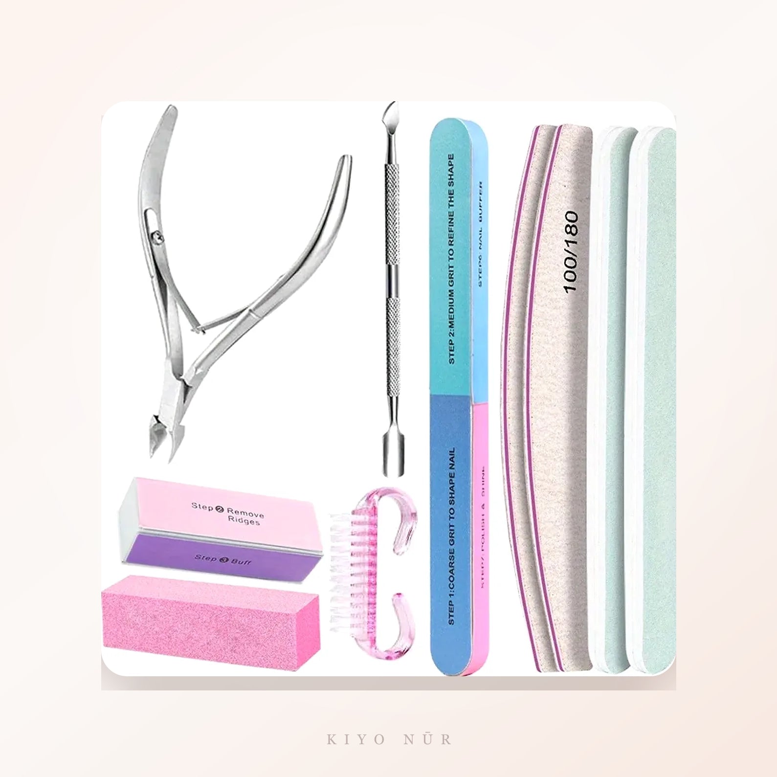 Les Outils du Rituel — Set Manucure 10 pièces